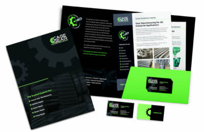 cage-gear-marketing-materials Web design Canton Ohio