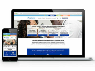 web-design-axesspointe Best medical web design examples near me that generates results
