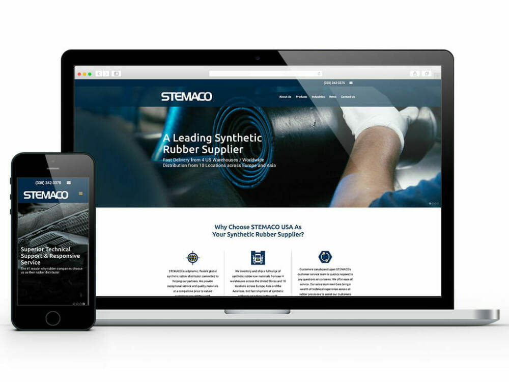 industrial website design akron | web design akron | web design and industrial seo services near me | professional website near me